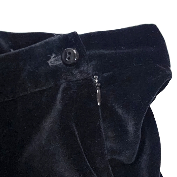 Talbots Black Velvet Trousers - Picture 3 of 4